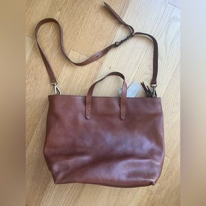 Madewell Leather Transport Tote
